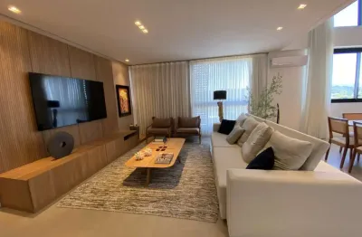 Apartamento para locação em florianópolis, jurere internacional, 4 dormitórios, 4 suítes, 6 banheiros, 2 vagas