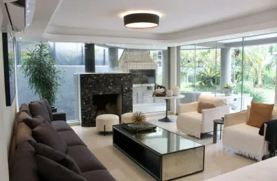 Casa para locação em florianópolis, jurere, 5 dormitórios, 4 suítes, 10 banheiros, 5 vagas