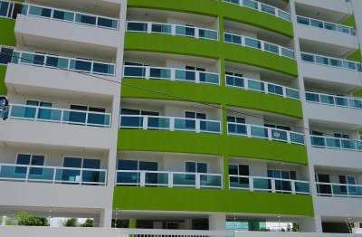 Apartamento todo mobiliado em ponta negra para alugar - 1/4