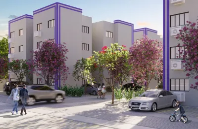 Apartamento em construção no planalto - 2/4 - subsídio até r$ 55.000- doc grátis - entrada em 25x