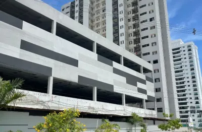 Doc grátis - apartamento em construção em ponta negra - 2/4 com/sem suíte -55m² - beach plaza - documentação grát