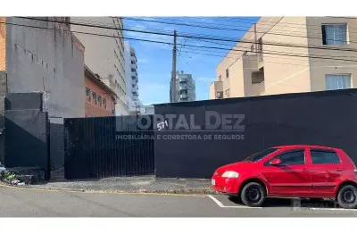 Terreno comercial para alugar na Rua Xavier da Silva, 571, Centro, Ponta Grossa