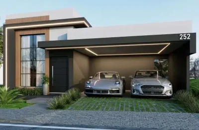 Casa em condomínio fechado à venda na Rua Eduardo Burgardt, Uvaia, Ponta Grossa