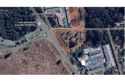 Terreno em condomínio fechado à venda na Rua Augusto Ribas, Jardim Carvalho, Ponta Grossa