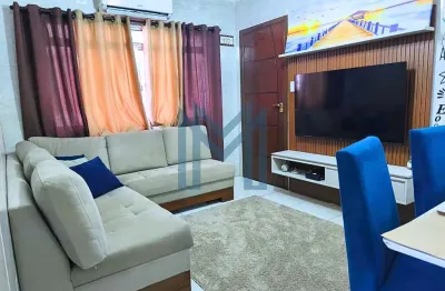 Apartamento com 2 dormitório à venda, 57 m² por r$ 290.000,00 - jd independência - são vicente/sp