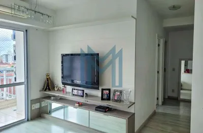 Apartamento com 2 dormitórios para vender, 63 m² por r$588mil - marapé - santos/sp