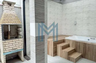 Sobrado duplex à venda - 3 dorm. - boqueirão, santos