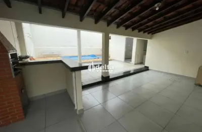 Casa residencial disponível para venda e locação no bairro santa mônica em uberlândia-mg