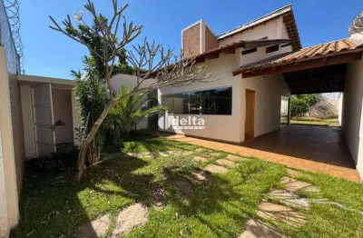 Casa residencial disponível para locação no bairro jardim karaiba em uberlândia-mg.