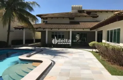 Casa residencial disponível para locação no bairro cidade jardim em uberlândia-mg