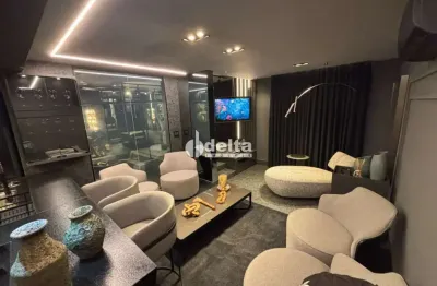 Apartamento mobiliado com 1 suíte, disponível para locação no bairro patrimônio em uberlândia-mg