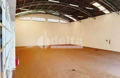Galpão disponível para locação no bairro jardim brasília em uberlândia-mg.