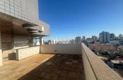 Apartamento duplex com 3 quartos sendo 1 suíte disponível para locação e venda no bairro cazeca em uberlândia-mg