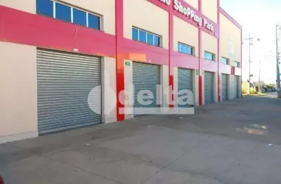 Loja disponível para locação no bairro shopping park em uberlândia-mg.