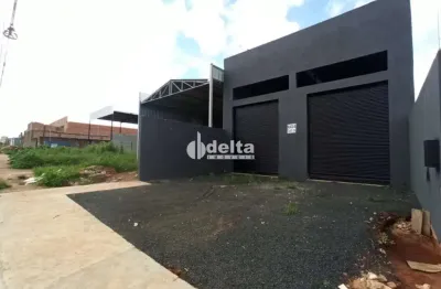 Galpão disponível para locação no bairro jardim holanda em uberlândia-mg