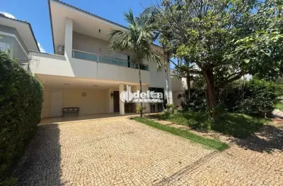 Casa em condomínio disponível para locação no bairro nova uberlândia-mg