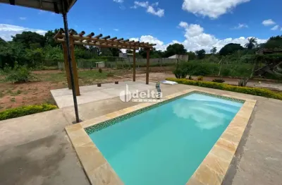 Chácara mobiliada disponível para locação e venda no bairro panorama em uberlândia-mg