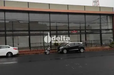 Loja disponível para locação no bairro tubalina em uberlândia-mg.