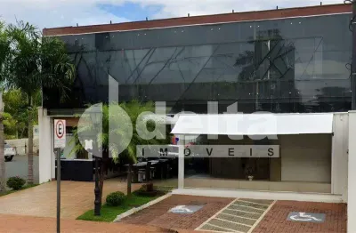 Loja disponível para locação no bairro jardim karaíba em uberlândia-mg.
