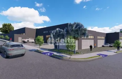 Galpão comercial disponível para locação no bairro luizote de freitas em uberlândia-mg