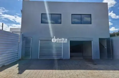 Loja disponível para locação no bairro nossa senhora aparecida em uberlândia-mg.