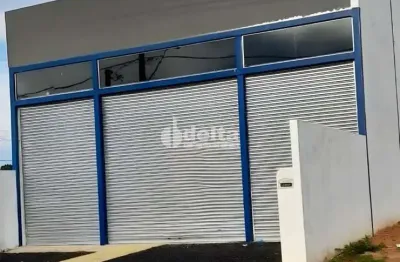Galpão comercial disponível para locação no bairro residencial lago azul em uberlândia-mg