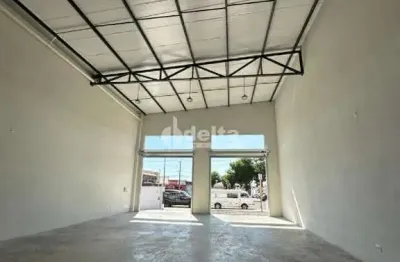 Galpão comercial disponível para locação no bairro jardim das palmeiras em uberlândia-mg