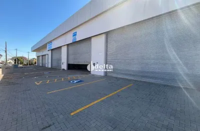 Galpão comercial disponível para locação no bairro santa mônica em uberlândia-mg