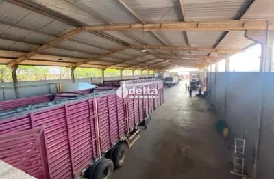 Galpão comercial disponível para locação no bairro distrito industrial em uberlândia-mg