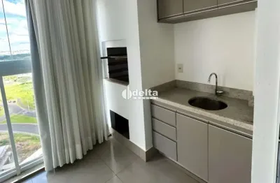 Apartamento mobiliado disponível para locação no bairro jardim karaíba em uberlândia-mg
