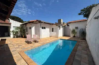 Casa disponível para locação e venda no bairro jardim karaíba em uberlândia-mg