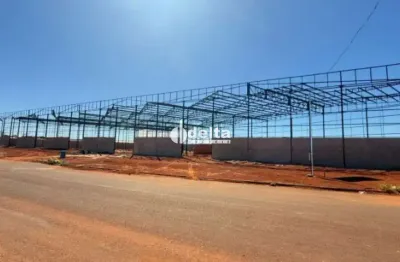Galpão disponível para locação no bairro loteamento centro empresarial leste i em uberlândia-mg