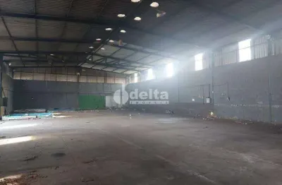 Galpão comercial disponível para locação no bairro distrito industrial em uberlândia-mg