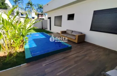 Casa mobiliada em condomínio disponível para locação no bairro nova uberlândia em uberlândia-mg