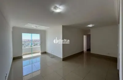 Apartamento disponível para locação no bairro santa mônica em uberlândia-mg.