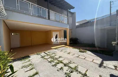 Casa disponível para locação no bairro umuarama em uberlândia-mg