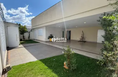 Casa residencial  disponível para locação no bairro jardim karaíba em uberlândia-mg