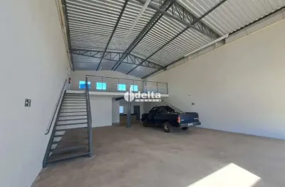 Galpão disponível para locação no bairro jardim holanda em uberlândia-mg