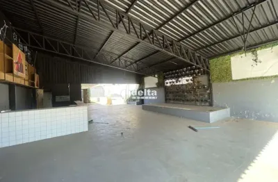 Galpão disponível para locação no bairro santa mônica em uberlândia-mg.