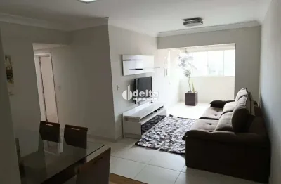 Apartamento mobiliado com 3 quartos disponível para locação no bairro santa mônica em uberlândia - mg.