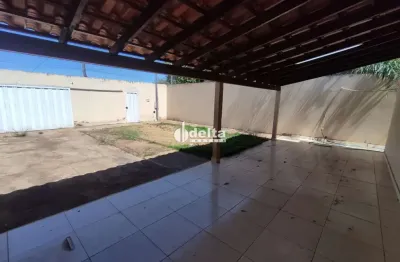 Casa residencial com 3 quartos, disponível para locação no bairro jardim canaã em uberlândia-mg