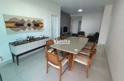 Apartamento mobiliado com 3 suítes disponível para locação e venda no bairro tubalina em uberlândia - mg.