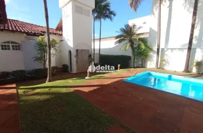 Casa residencial com 3 quartos sendo 2 suítes disponível para locação no bairro morada da colina em uberlândia - mg.