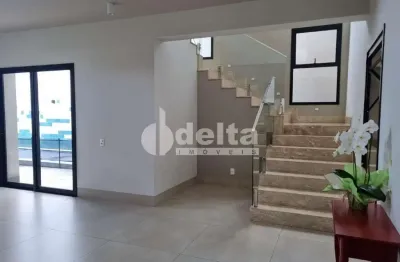 Casa residencial com 4 suítes disponível para locação no bairro vigilato pereira em uberlândia - mg.