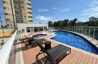 Apartamento com 2 quartos sendo 1 suíte disponível para locação no bairro jaraguá em uberlândia-mg