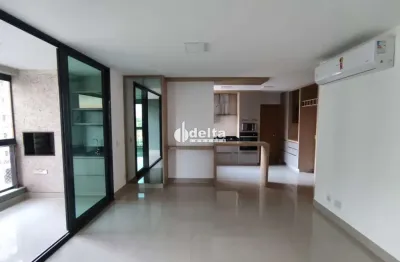 Apartamento com 3 quartos sendo 3 suítes disponível para locação no bairro jardim karaíba em uberlândia-mg