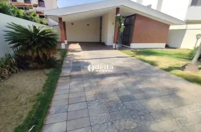 Casa residencial com 4 quartos sendo 2 suítes disponível para locação no bairro fundinho em uberlândia - mg.