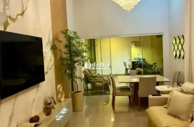 Casa residencial com 3 quartos sendo 1 suíte disponível para locação e venda no bairro bosque dos buritis em uberlândia - mg.