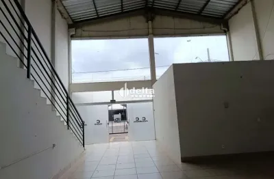 Galpão comercial disponível para locação no bairro alto umuarama em uberlândia-mg.