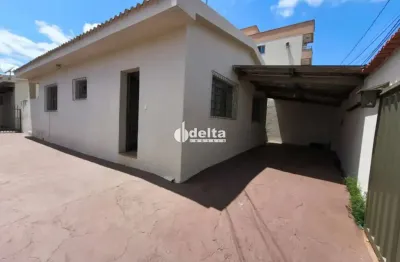 Casa residencial com 3 quartos, disponível para locação no bairro santa mônica em uberlândia-mg